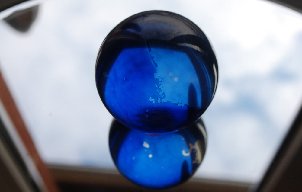Blue balls relief