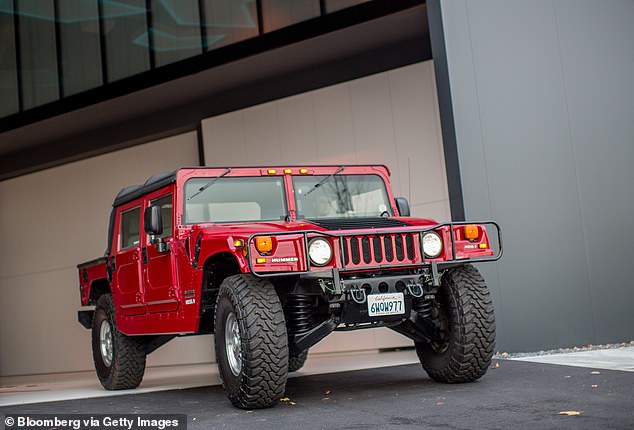 The 32-year-old purchased a Hummer as he went on a shopping spree back in the day