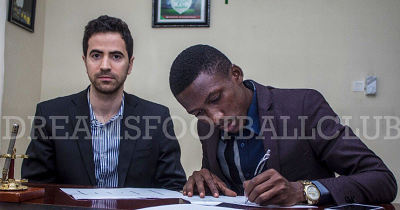 dreams fc sign deal