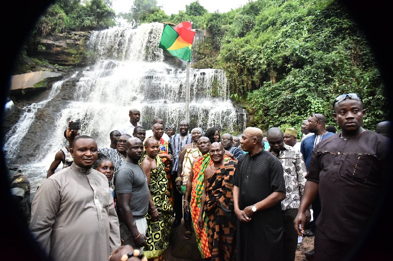 Bawumia reopens Kintampo Waterfalls - Prime News Ghana