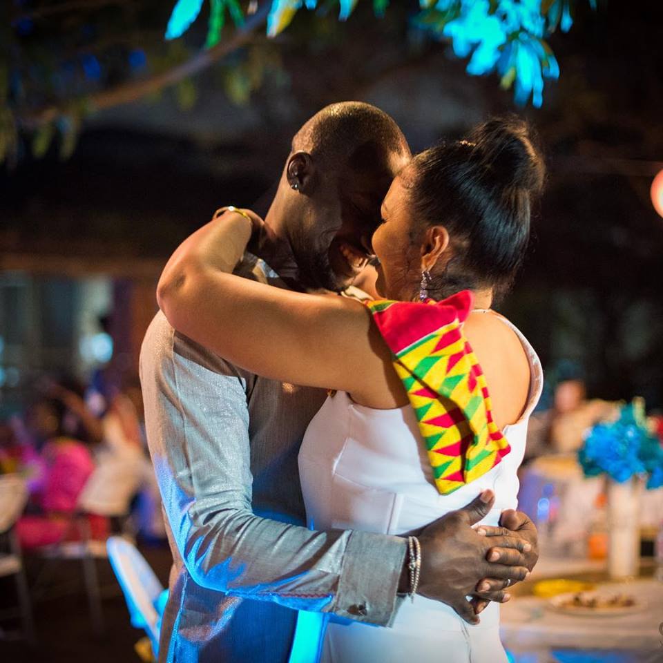 Chris Attoh speaks after his second wedding ceremony
