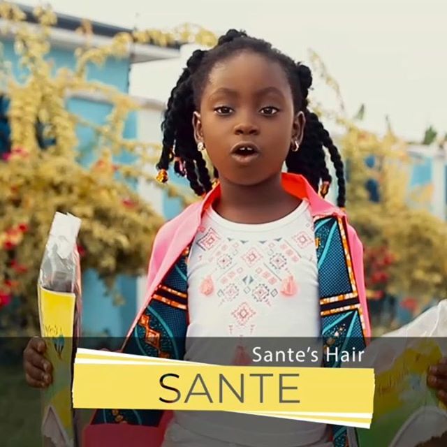 Sante _Antwiwaa Nsiah-Apau, daughter of Ghanaian musician Okyeame Kwame
