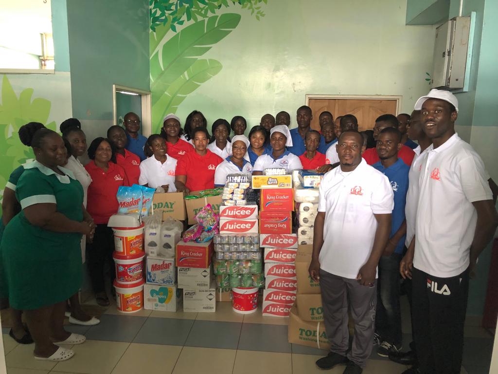 Photos : North Kaneshie Assemblies of God donates to Korle-bu Teaching ...