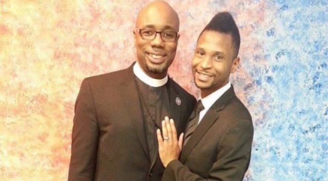 The gay pastor and his partner