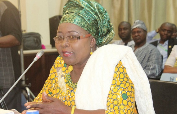 Hajia Alima Mahama the Minister for Local Government and Rural Development 