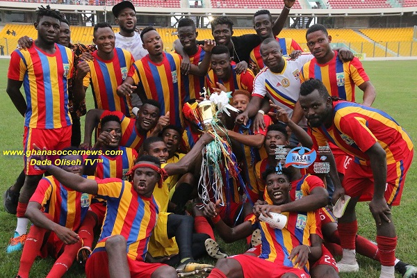 S.T Nettey Memorial Cup: Esso' brace for Hearts sinks Dreams FC 