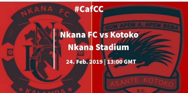 CAFCC: Nkana FC vs Asante Kotoko: Preview, Kick off, TV channel & squad news