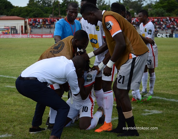 Kotoko midfielder Antwi hails Yacouba despite Nkana loss