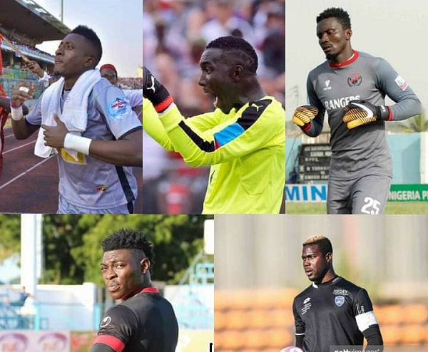 Kolog Bonaventure writes: Meet Ghana's Top 5 goalkeepers vying for AFCON ticket