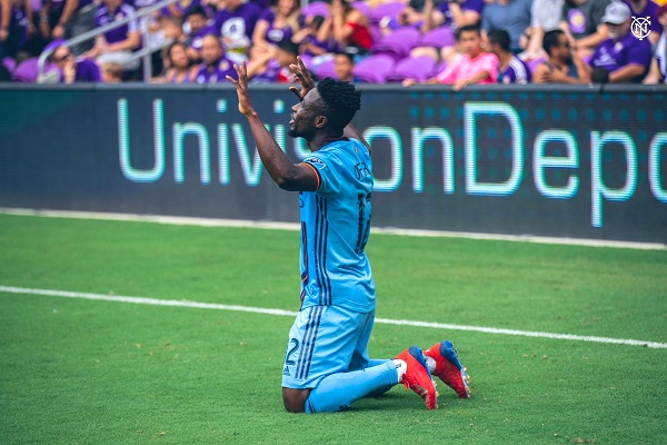 VIDEO: Ebenezer Ofori opens his account for New York City