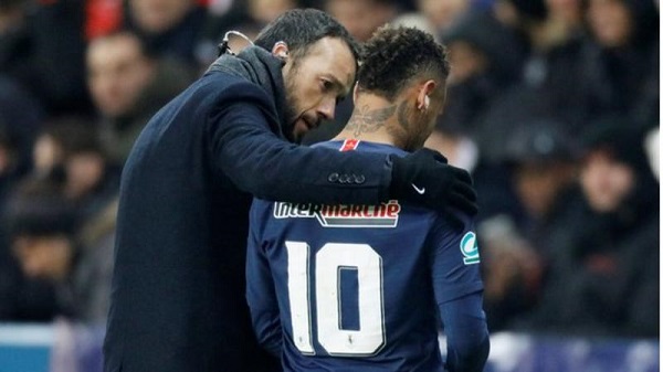 Neymar: PSG forward out of Manchester United Champions League tie with broken metatarsal