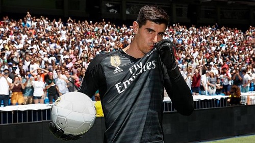 Courtois throws shade at Chelsea