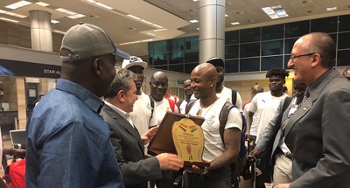 AFCON 2019: Black Stars arrives in Egypt (PHOTOS+VIDEO)