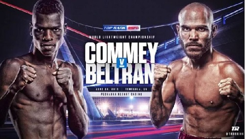 Richard Commey to defend world title against Ray Beltran on June 28