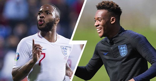 Sterling is my idol and a leader for England - Hudson-Odoi