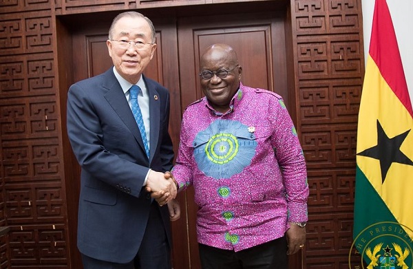 Ban Ki-Moon and President Akufo-Addo