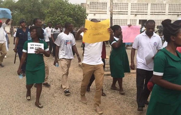 Minority condemns police for allegedly brutalising picketing nurses