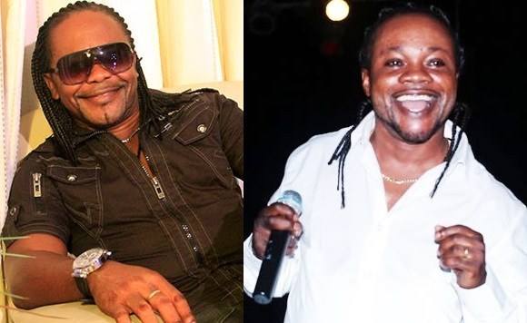 Nana Acheampong (left) and Daddy Lumba (right)