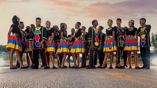 The Ndlovu Choir is proudly South African