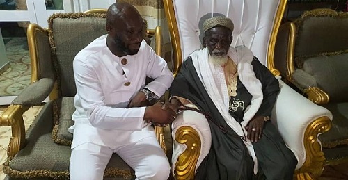 George Afriyie and National Chief Imam Sheikh Dr. Osmanu Nuhu Sharubutu