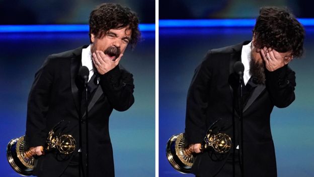 Peter Dinklage was the only Game of Thrones actor to win on Sunday, for playing Tyrion Lannister