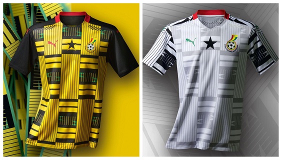 ghana black stars jersey