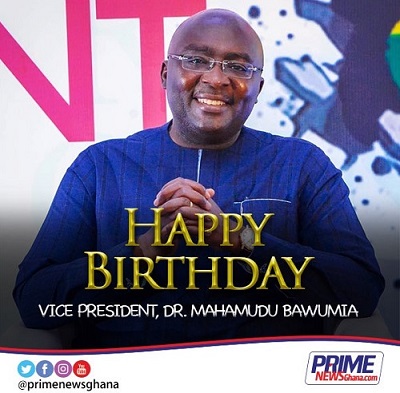 Vice President Dr Mahamudu Bawumia turns 58 - Prime News Ghana