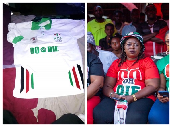 NDC issues disclaimer on ‘Do or Die’ paraphernalia in party colours