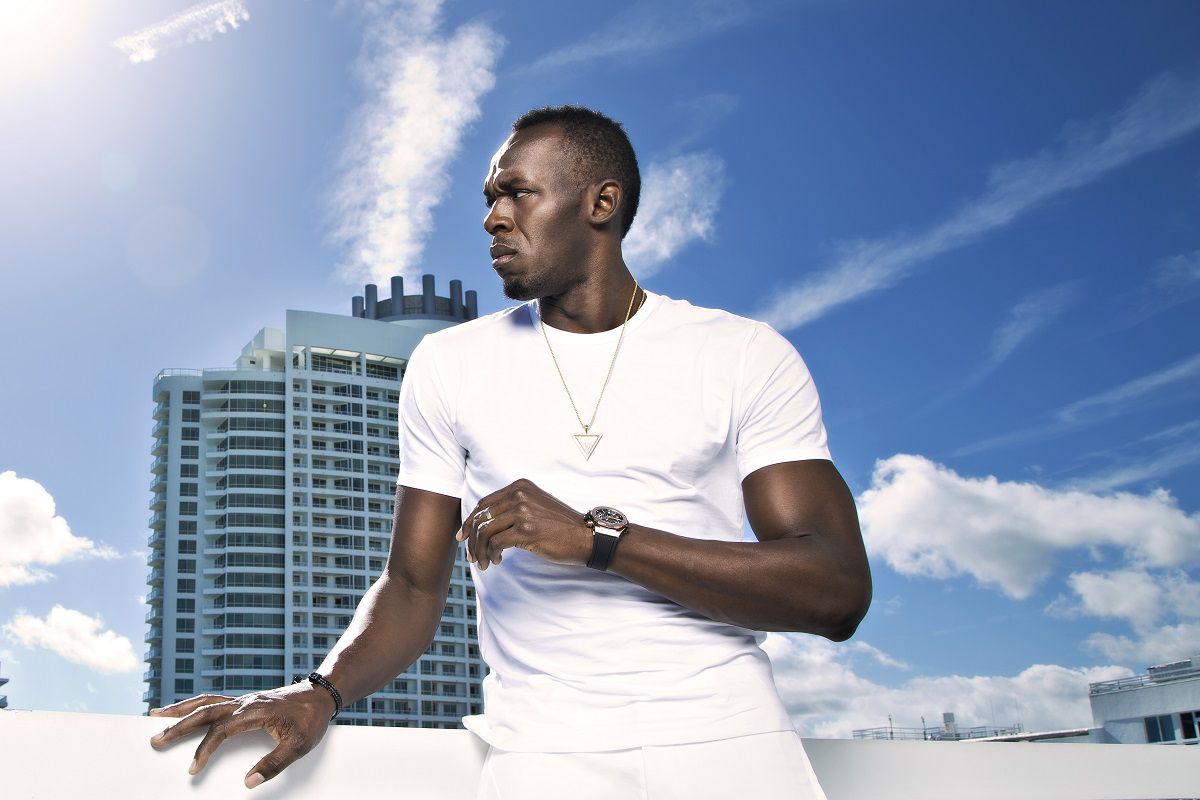 Usain Bolt turns to music