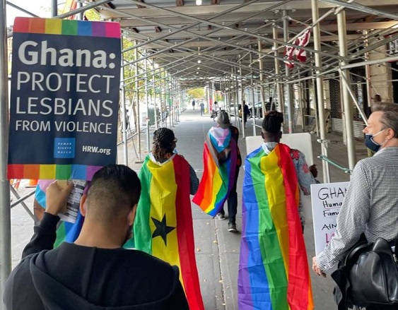 Video: Protests hit Ghana’s anti-LGBTQI+ bill abroad