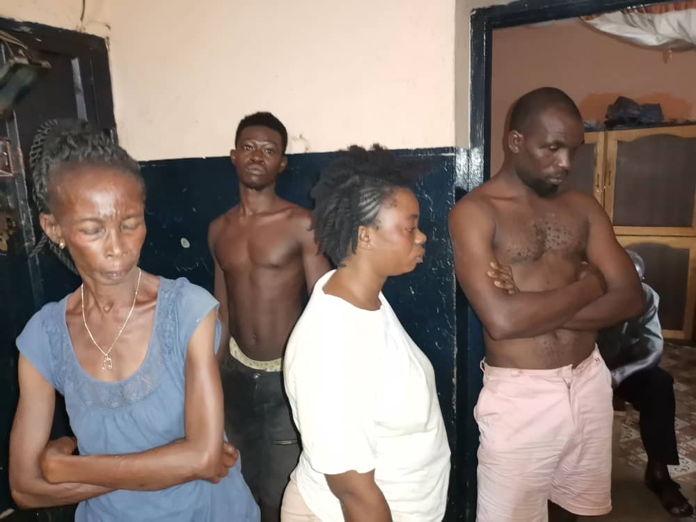 58-year-old woman and her household arrested for wee trade