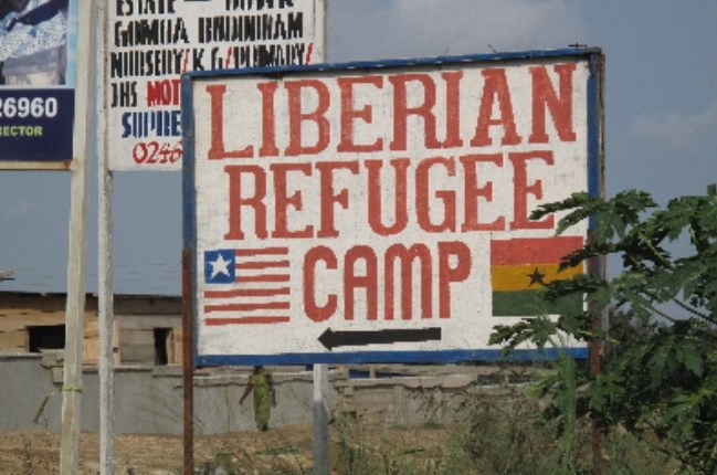 Ghana begins process to demolish sprawling Liberia refugee camp