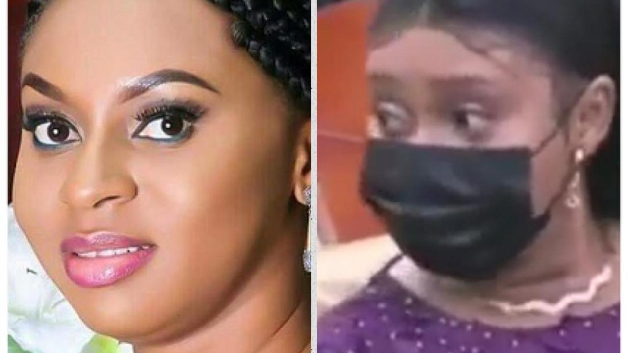 Adwoa Safo (L) and the alleged impersonator