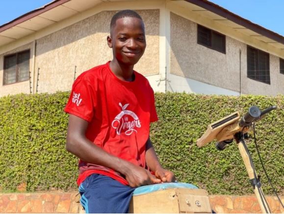 Seventeen-year-old Samuel Aboagye