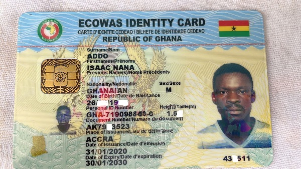 44,000 airports now recognise Ghana Card as e-passport