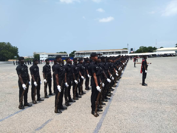 Police begin recruitment training for successful 2021 applicants