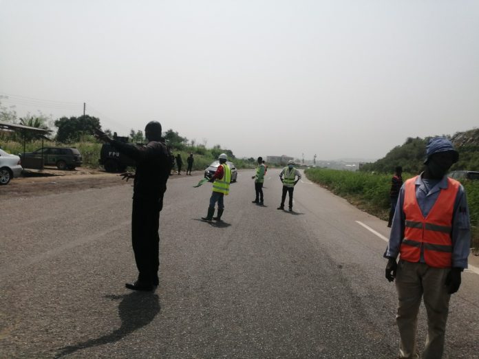 Dualisation begins on sections of Accra Kumasi Road to ease traffic