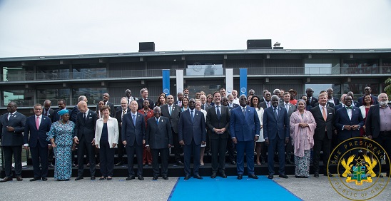 President Akufo-Addo (3rd from left, front row) and other leaders and offi cials who attended the Climate Adaptation Summit in Rotterdan, The NetherlandsPresident Akufo-Addo (3rd from left, front row) and other leaders and offi cials who attended the Climate Adaptation Summit in Rotterdan, The Netherlands