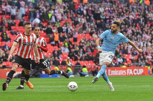 Riyad Mahrez Hat-trick Against Sheffield United Sends Manchester City ...