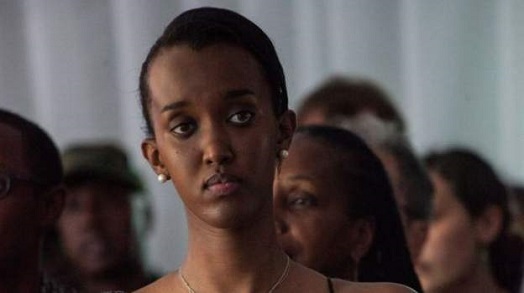 Ange Kagame has been working in the president's office