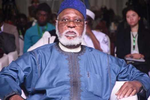 Gen Abdulsalami Abubakar, pictured here last year, is leading Ecowas' diplomatic efforts to resolve the Niger crisis