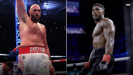 Tyson Fury Sends Contract To Anthony Joshua For Wembley Showdown In ...