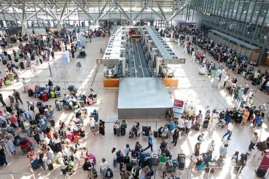 The outage has caused major delays at airports around the world