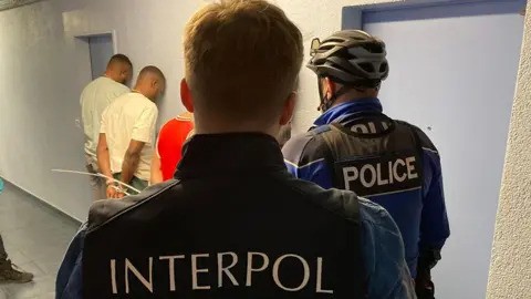 The operations to tackle the Black Axe gang included arrests made in Switzerland [Interpol]