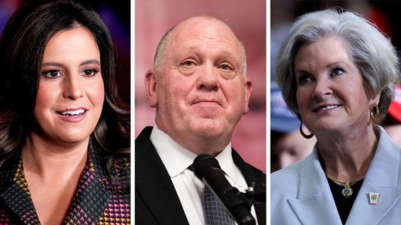 Elise Stefanik, Tom Homan and Susie Wiles