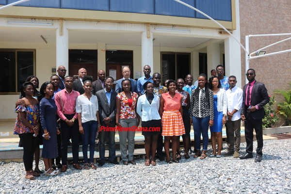 A group photograph of the beneficiaries of the scholarship