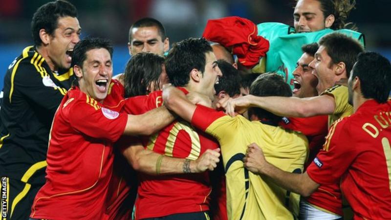 The fine margins. Spain's penalty success amplified their momentum shift