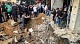 The strike caused at least one building in Beirut to collapse